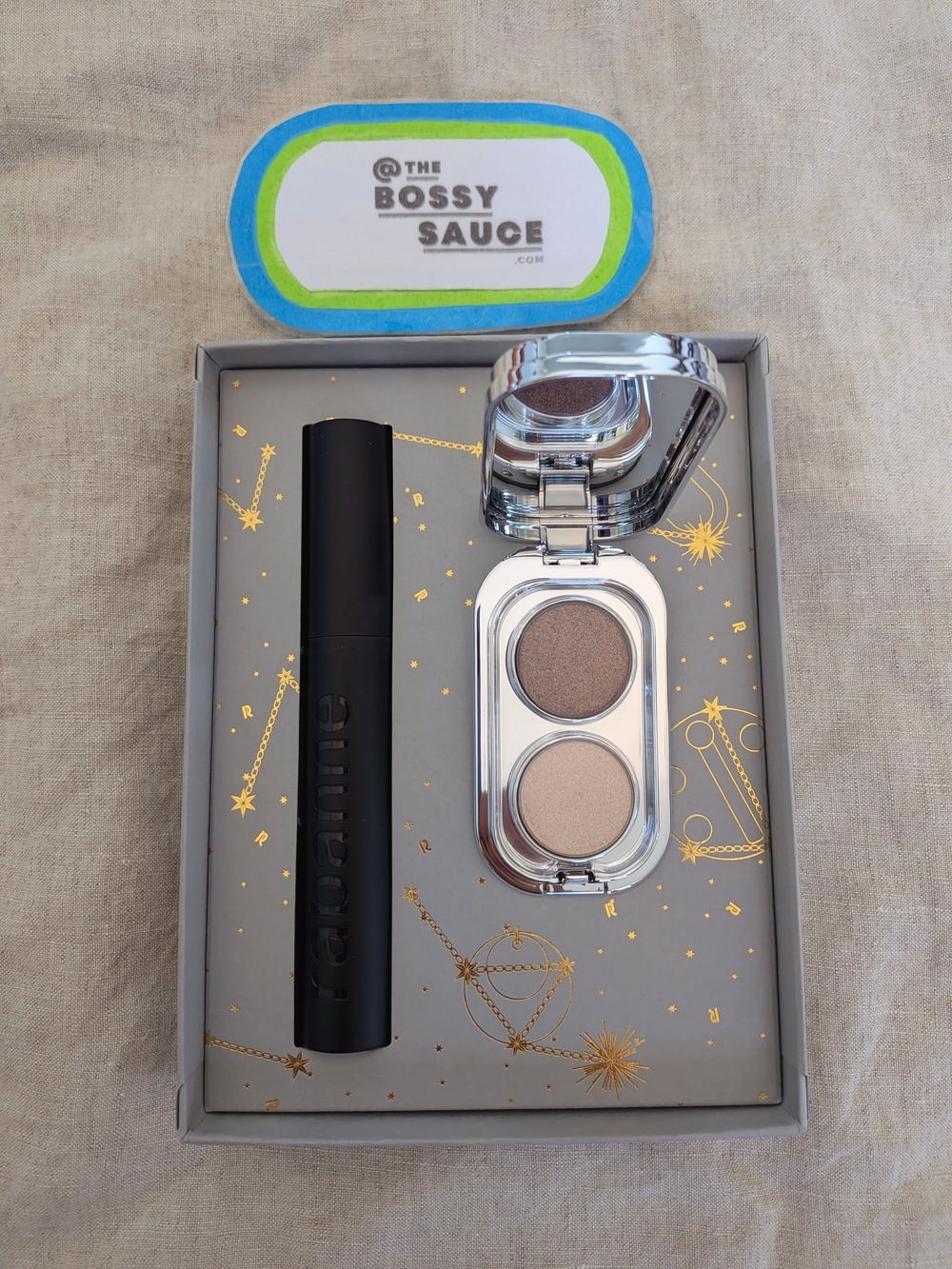 Rabanne Eyephoria Rockstar Mascara + Mini Palette Set NWT